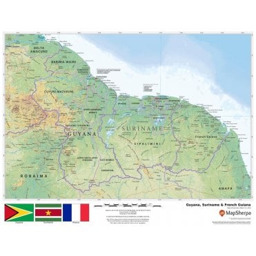 Guyana, Surinam & French Guiana