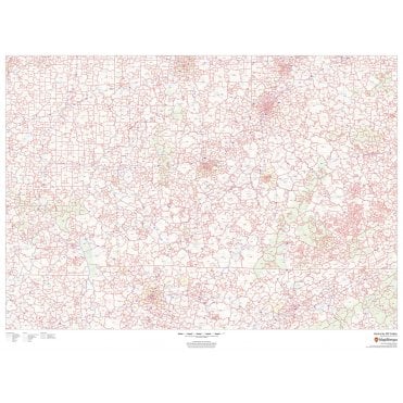 Kentucky ZIP Code Map