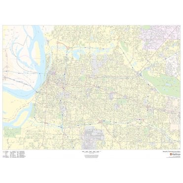 Memphis, Tennessee Inner Metro - Landscape