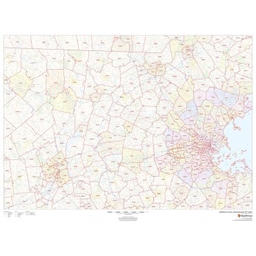 Middlesex County, Massachusetts ZIP Codes