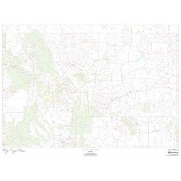 Montana ZIP Code Map