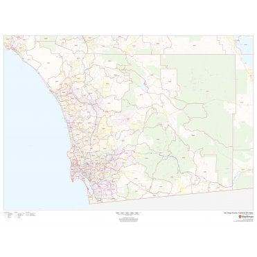 San Diego County, California ZIP Codes