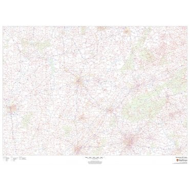 Tennessee ZIP Code Map