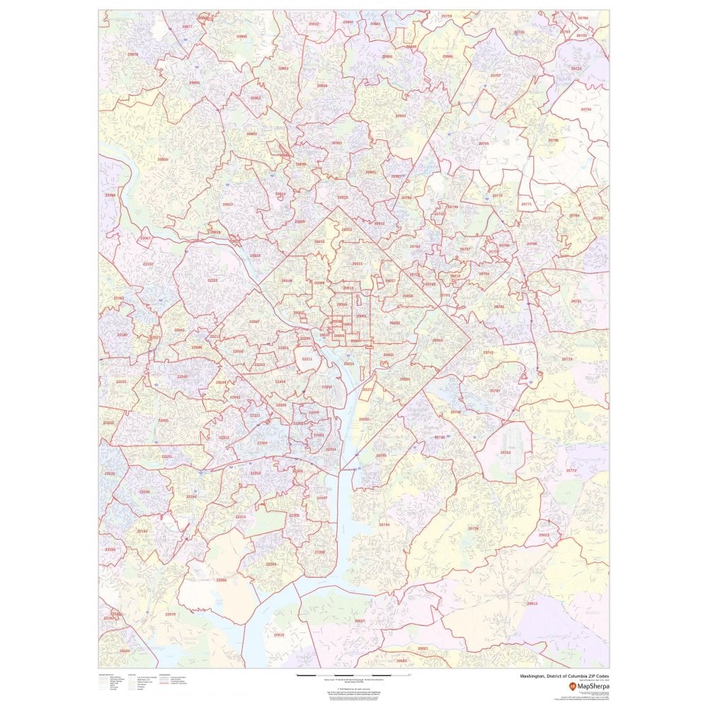 Washington, District of Columbia ZIP Codes