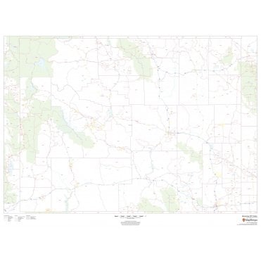 Wyoming ZIP Code Map