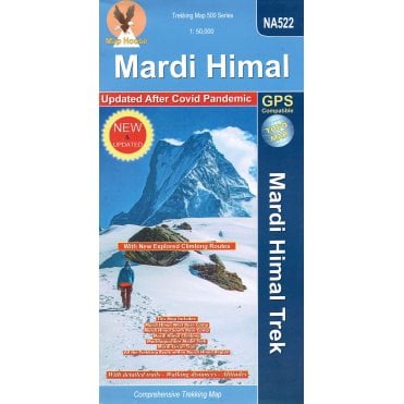 Mardi Himal Trek | Nepa Map NA522