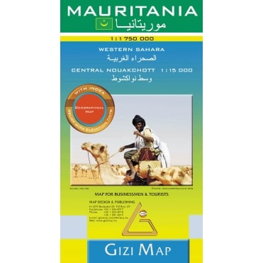 Mauritania (Western Sahara) Geographical Map
