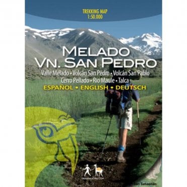 Melado Volcan San Pedro Trekking Map