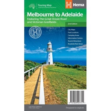 Melbourne To Adelaide City To City Map