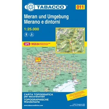Merano / Dintorni | Tabacco, map 011