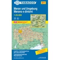 Merano / Dintorni | Tabacco, map 011