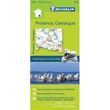 Michelin France Zoom Map 113: Provence