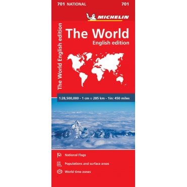 Michelin National Map 701: The World