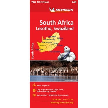 Michelin National Map 748: South Africa
