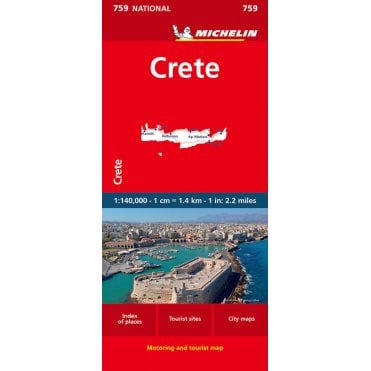 Michelin National Map 759: Crete