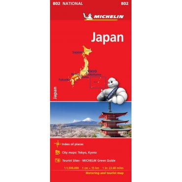 Michelin National Map 802: Japan