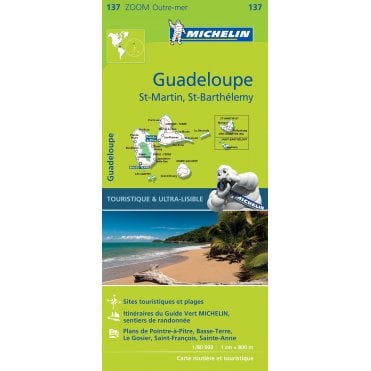 Michelin Zoom Map 137: Guadeloupe