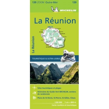 Michelin Zoom Map 139: La Reunion
