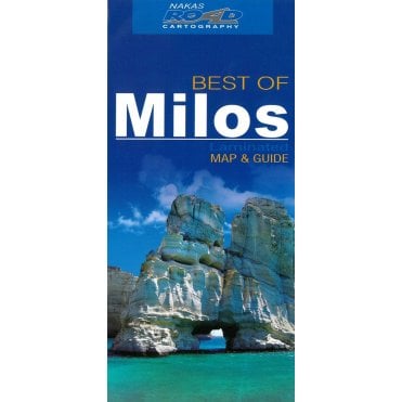 Milos (Greece) 'best of' tourist map with information guide