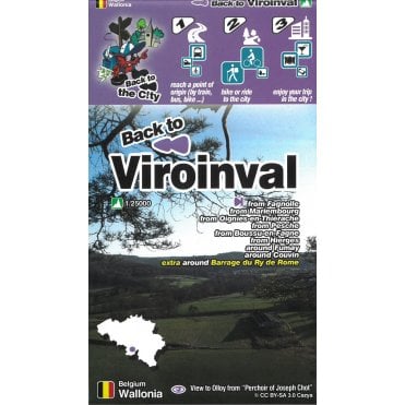 Viroinval (Wallonia, Belgium) Walking & Cycling Map | Mini-A