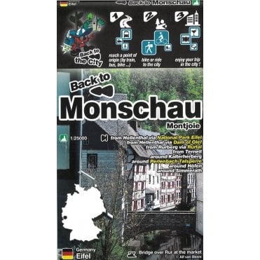 Monschau (Germany) Walking & Cycling Map | Mini-Ardenne