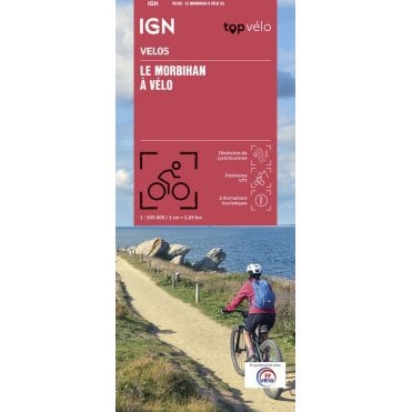 Morbihan by bike - IGN map VEL05