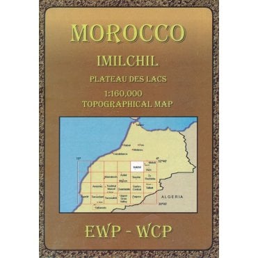 Morocco Imilchil Topographic Map