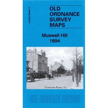 Muswell Hill 1894 (London Sheet 11.2) - Old OS Maps