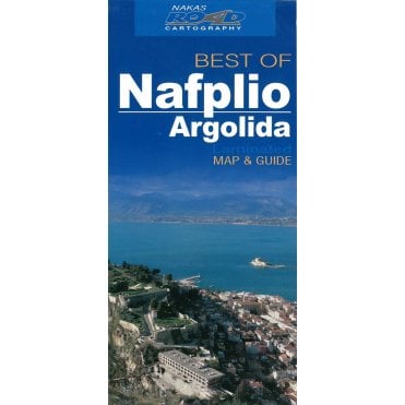Nafplio - Argolida (Greece) 'best of' tourist map with information guide