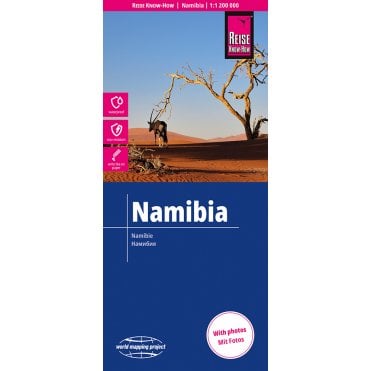 Namibia Map - Reise Know-How