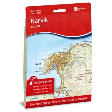 10139: Narvik Norge-serien 1:50 000