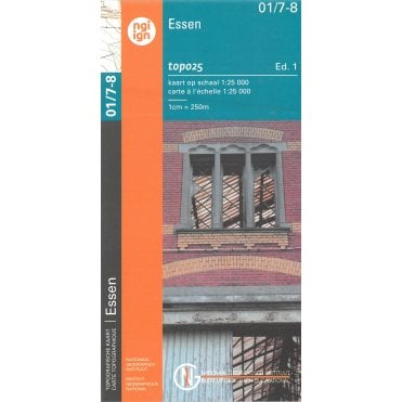 Essen - Belgium IGN Topo map 01/7-8