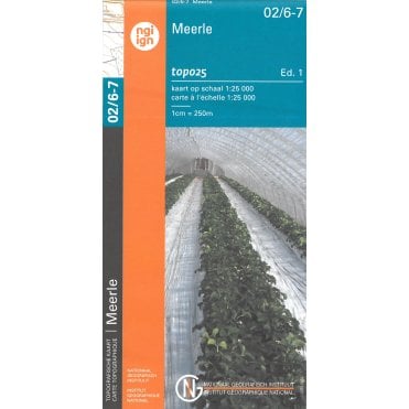 Ipenrooi / Meerle - Belgium IGN Topo map 02/6-7