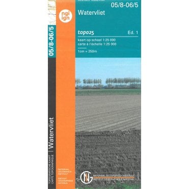 St-Margriete /  Watervliet - Belgium IGN Topo map 05/8-6/5