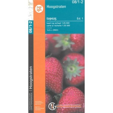 Wuustwezel - Hoogstraten - Belgium IGN Topo map 08/1-2
