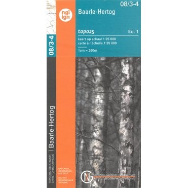 Wortel / Baarle-Hertog - Belgium IGN Topo map 08/3-4