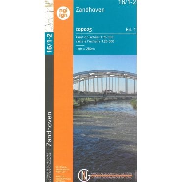 Schilde - Grobbendonk - Belgium IGN Topo map 16/1-2