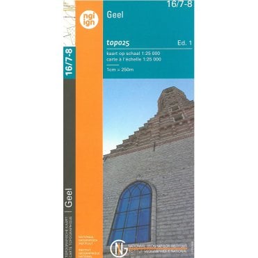 Herentals - Geel - Belgium IGN Topo map 16/7-8
