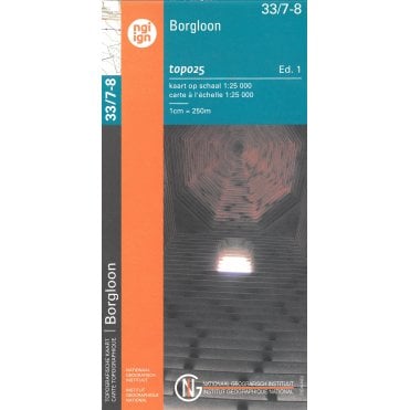 Heers - Borgloon - Belgium IGN Topo map 33/7-8