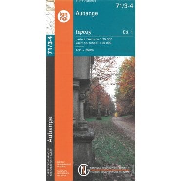 Saint-Leger - Messancy - Belgium IGN Topo map 71/3-4