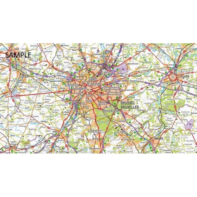 Ngi Map NGI Belgium Provincial Maps Nationaal Geografisch Instituut (NGI ...