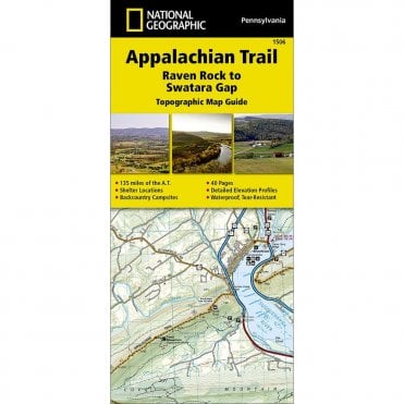 Appalachian Trail, Raven Rock to Swatara Gap %5BPennsylvania%5D Trail Map - Nat Geo 1506