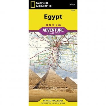 Egypt Adventure Map - Nat Geo 3202