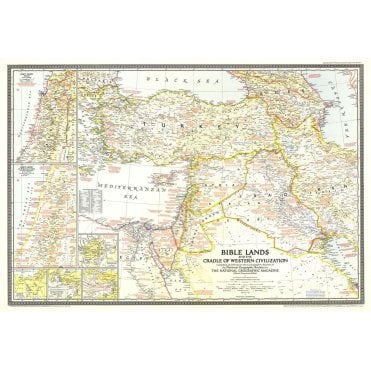 Bible Lands, and the Cradle of Western Civilization  -  Publ