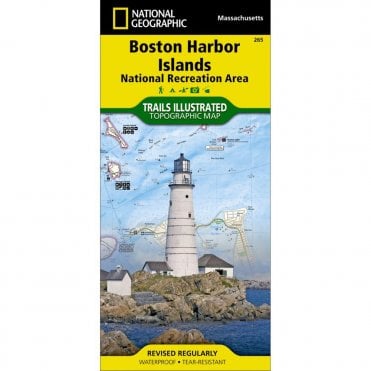 Boston Harbor Islands National Recreation Area Trail Map - Nat Geo 265
