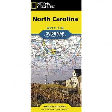 North Carolina Road Map and Travel Guide