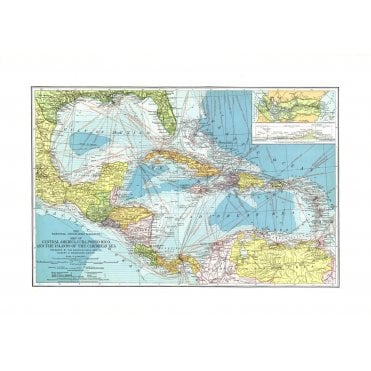 Central America, Cuba, Porto Rico, and the Islands of the Ca