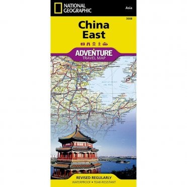 China East Adventure Map - Nat Geo 3008