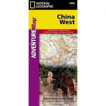 China West Adventure Map - Nat Geo 3009