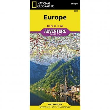 Europe Adventure Map - Nat Geo 3328